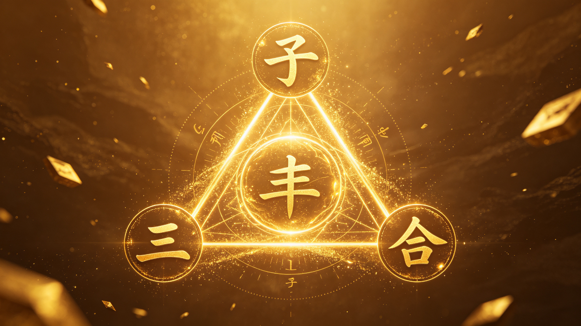 地支三合三會概念