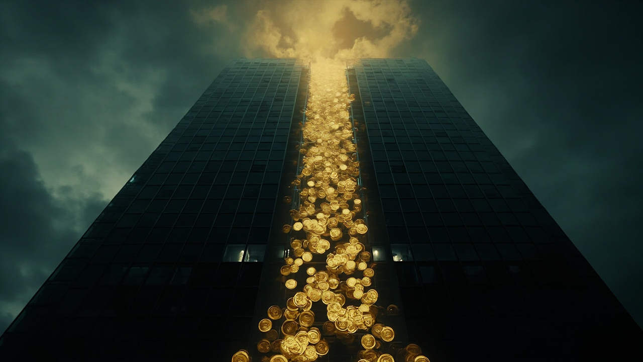 Insurance company towers and the flow of cheap capital
